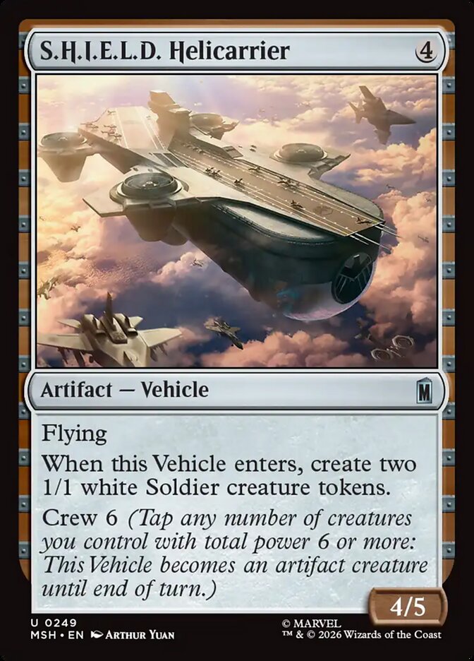 S.H.I.E.L.D. Helicarrier Foil