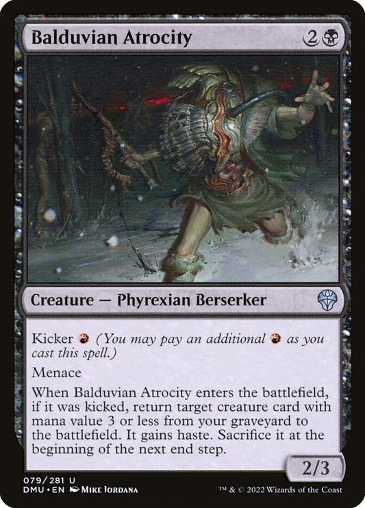 Balduvian Atrocity Foil