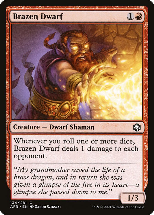 Brazen Dwarf Foil