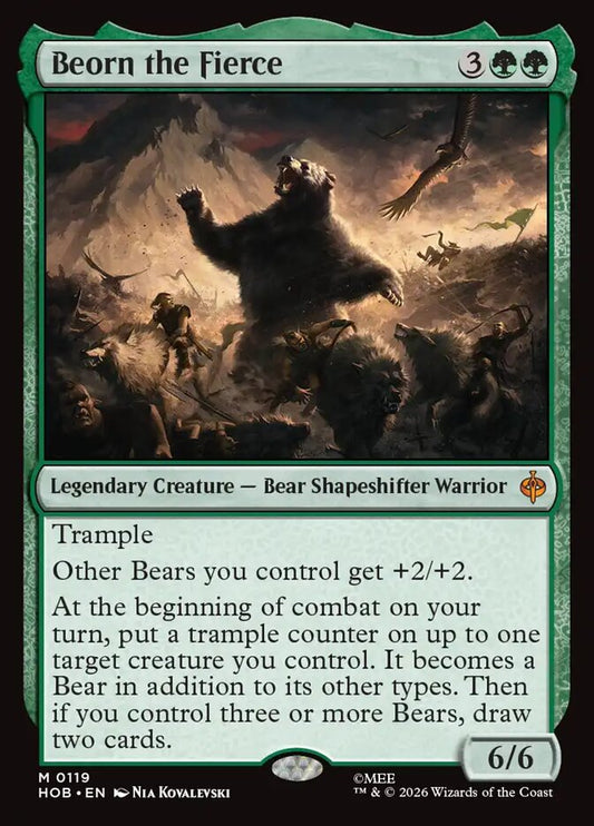 Beorn the Fierce Foil