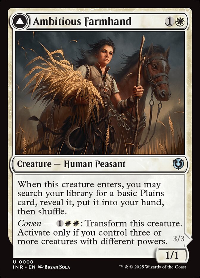 Ambitious Farmhand // Seasoned Cathar Foil