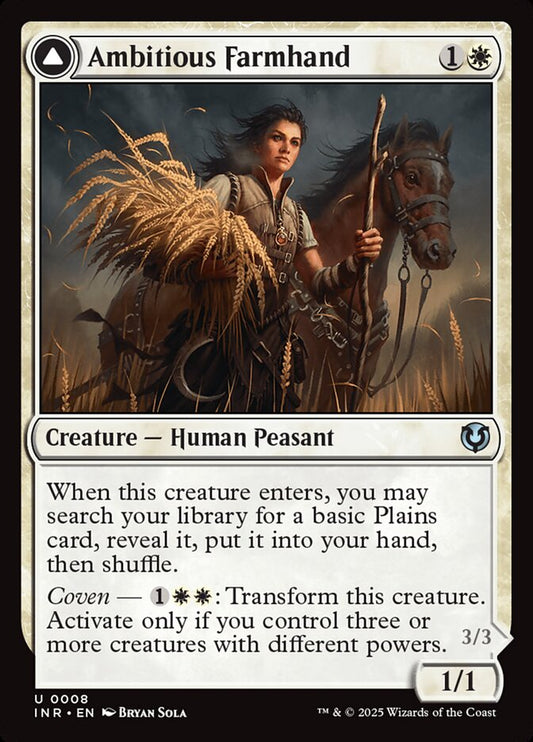 Ambitious Farmhand // Seasoned Cathar Foil