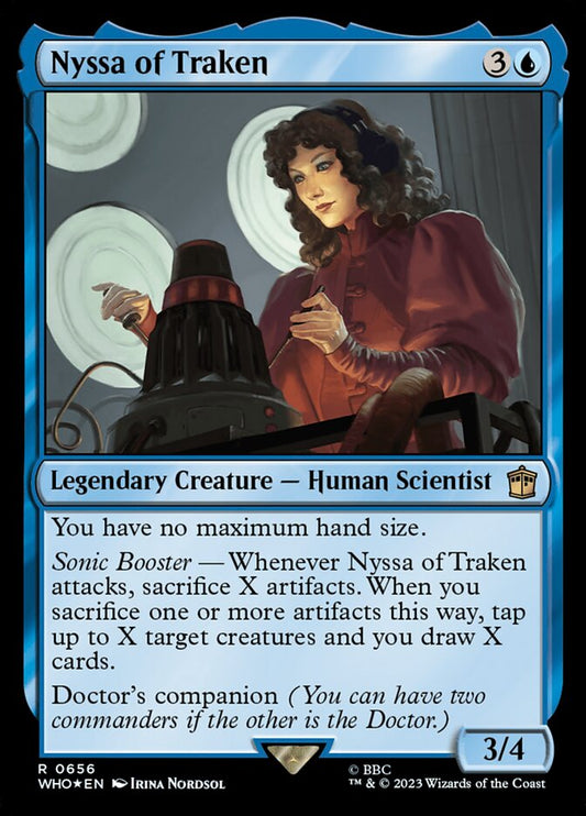 Nyssa of Traken Surge Foil