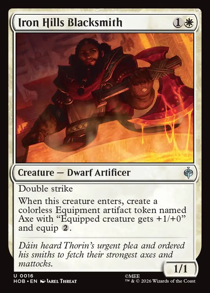 Iron Hills Blacksmith Foil