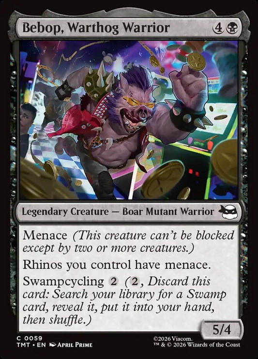 Bebop, Warthog Warrior Foil
