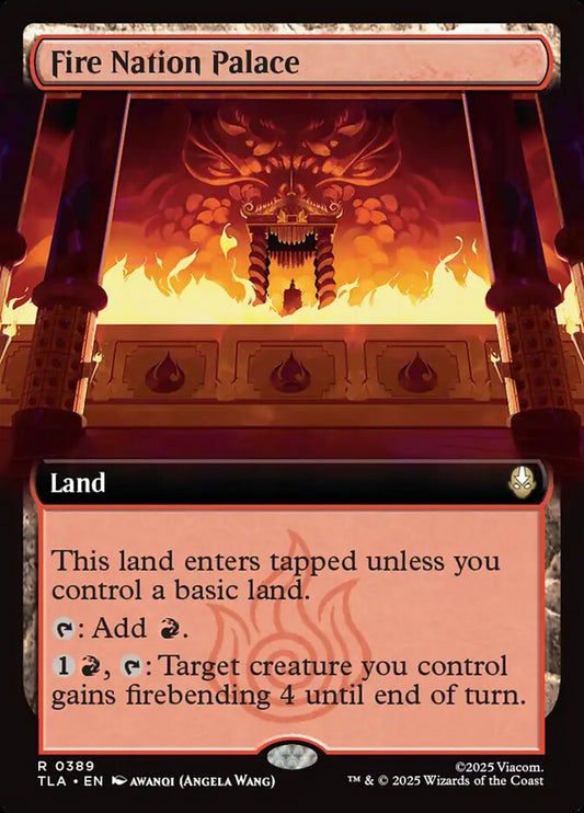 Fire Nation Palace Extended Art