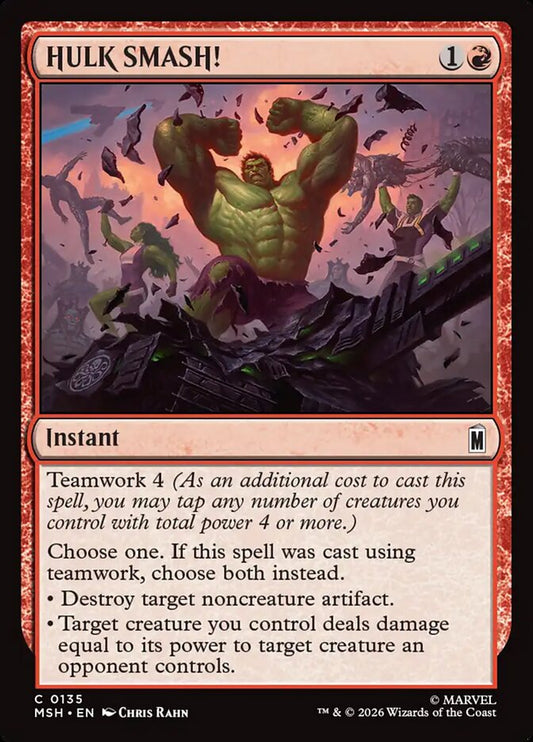 HULK SMASH! Foil