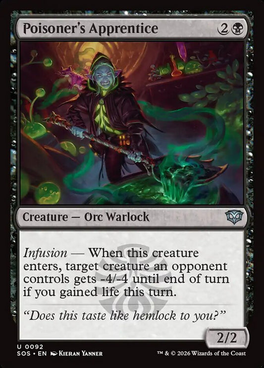 Poisoner's Apprentice Foil