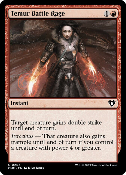 Temur Battle Rage Foil