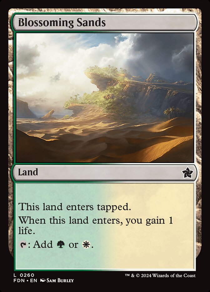 Blossoming Sands Foil