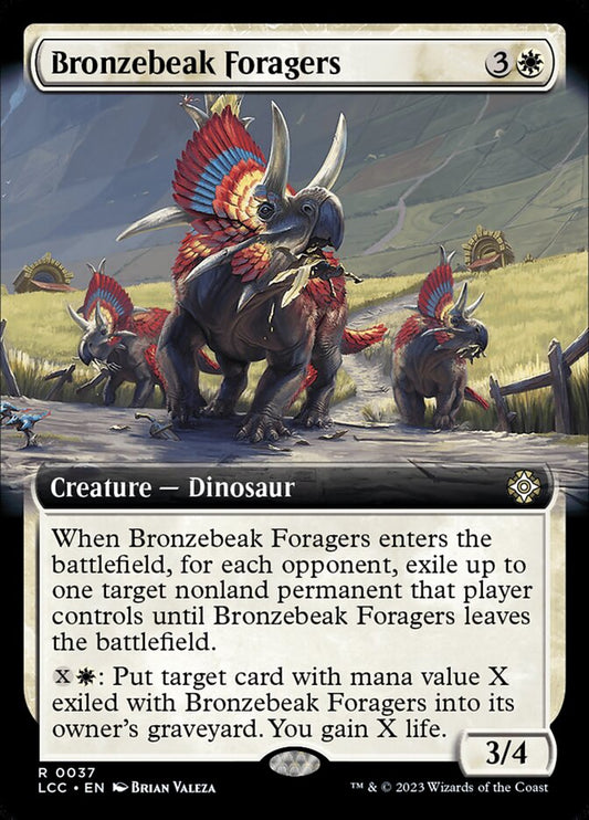 Bronzebeak Foragers Extended Art