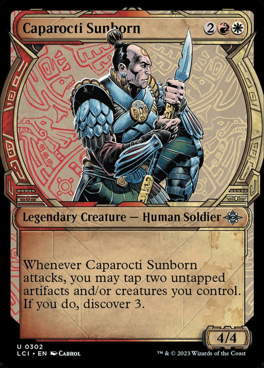 Caparocti Sunborn Showcase Foil