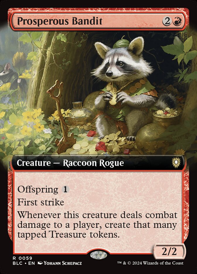 Prosperous Bandit Extended Art