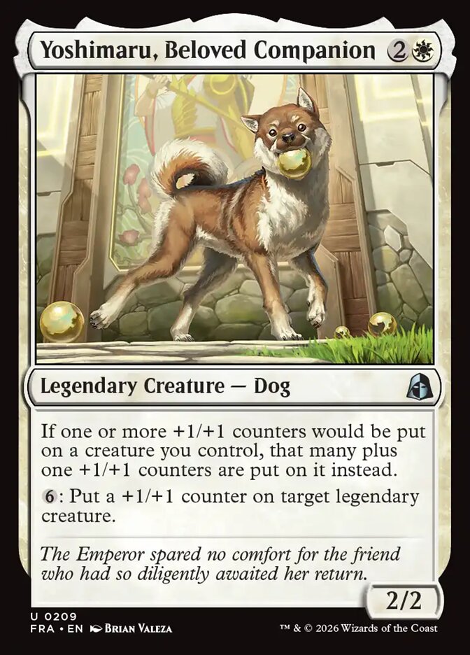 Yoshimaru, Beloved Companion Foil