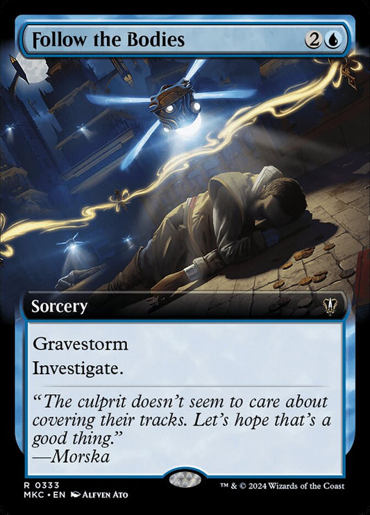 Follow the Bodies Extended Art