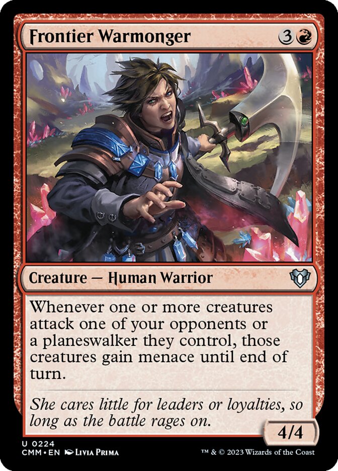 Frontier Warmonger Foil