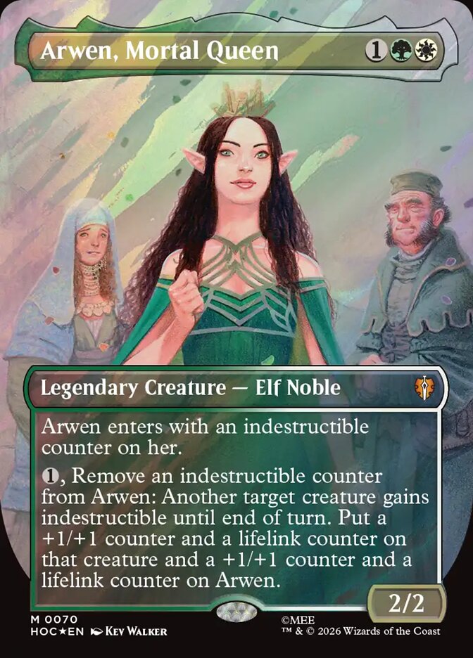 Arwen, Mortal Queen Classic Artist Surge Foil