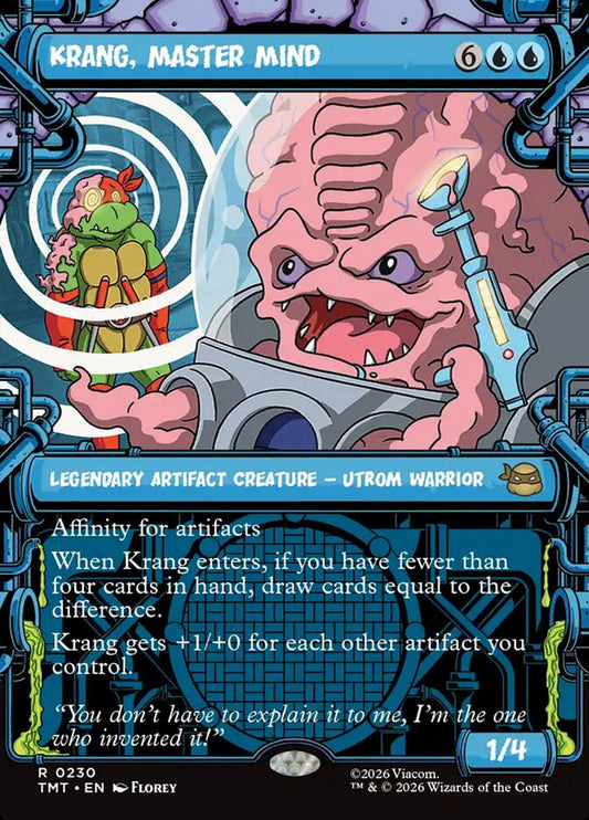 Krang, Master Mind Sewer Frame