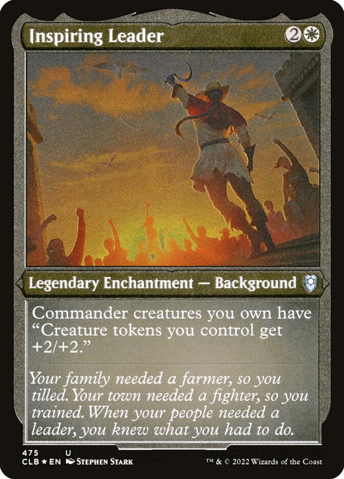 Inspiring Leader Etched Foil