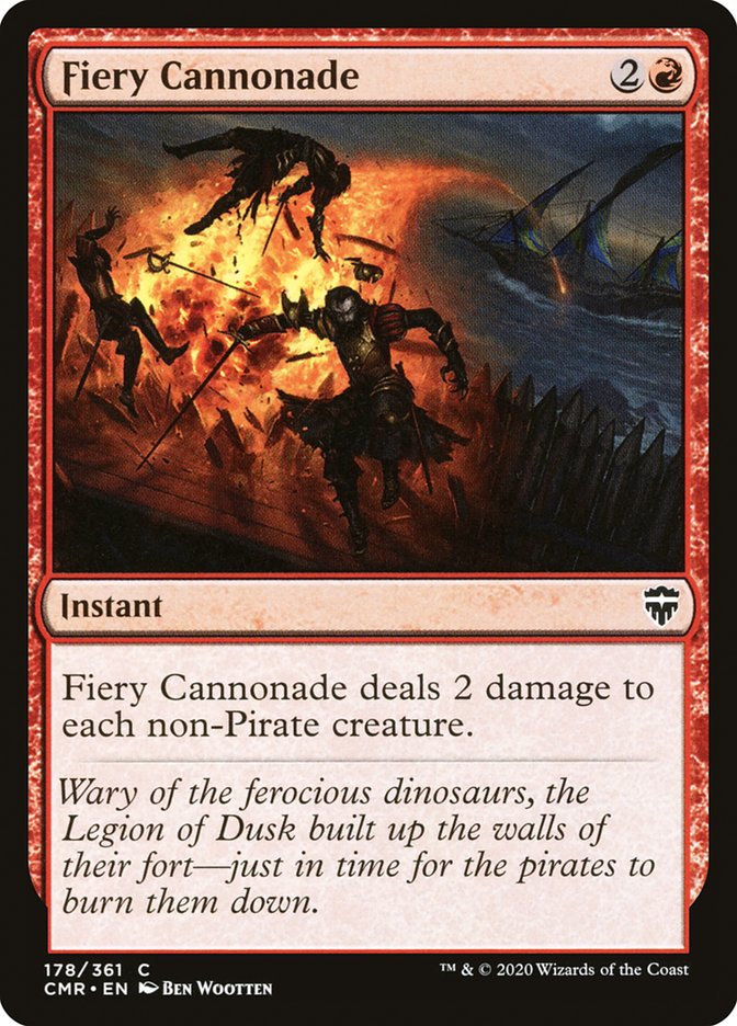 Fiery Cannonade Foil