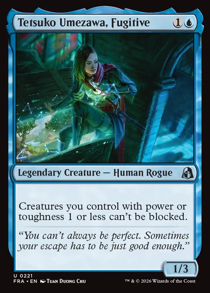 Tetsuko Umezawa, Fugitive Foil