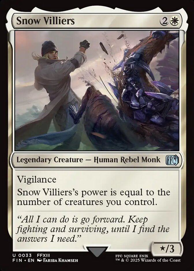 Snow Villiers Foil