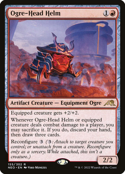 Ogre-Head Helm Foil