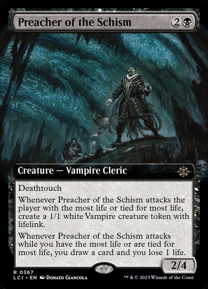 Preacher of the Schism Extended Art