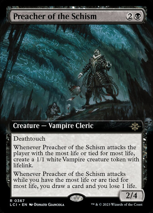Preacher of the Schism Extended Art