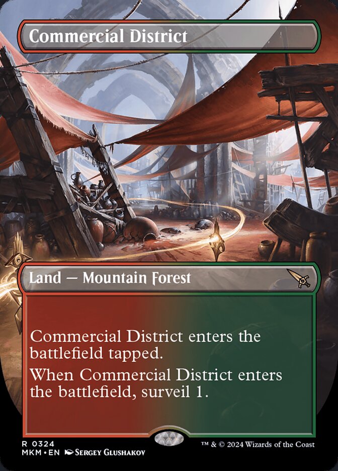 Commercial District Borderless