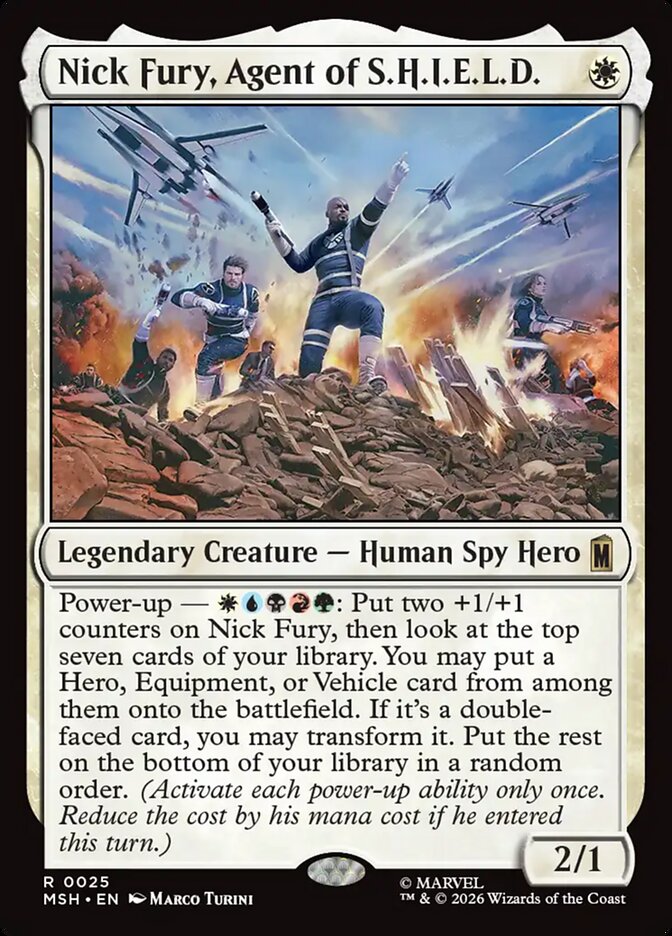 Nick Fury, Agent of S.H.I.E.L.D. Foil