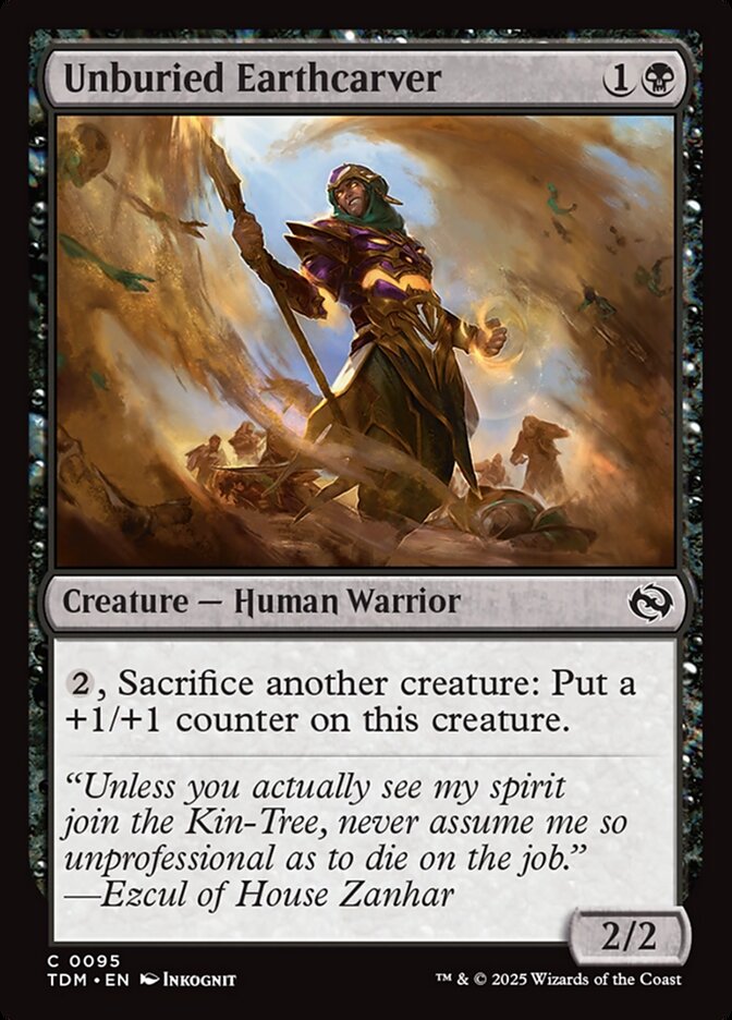 Unburied Earthcarver Foil
