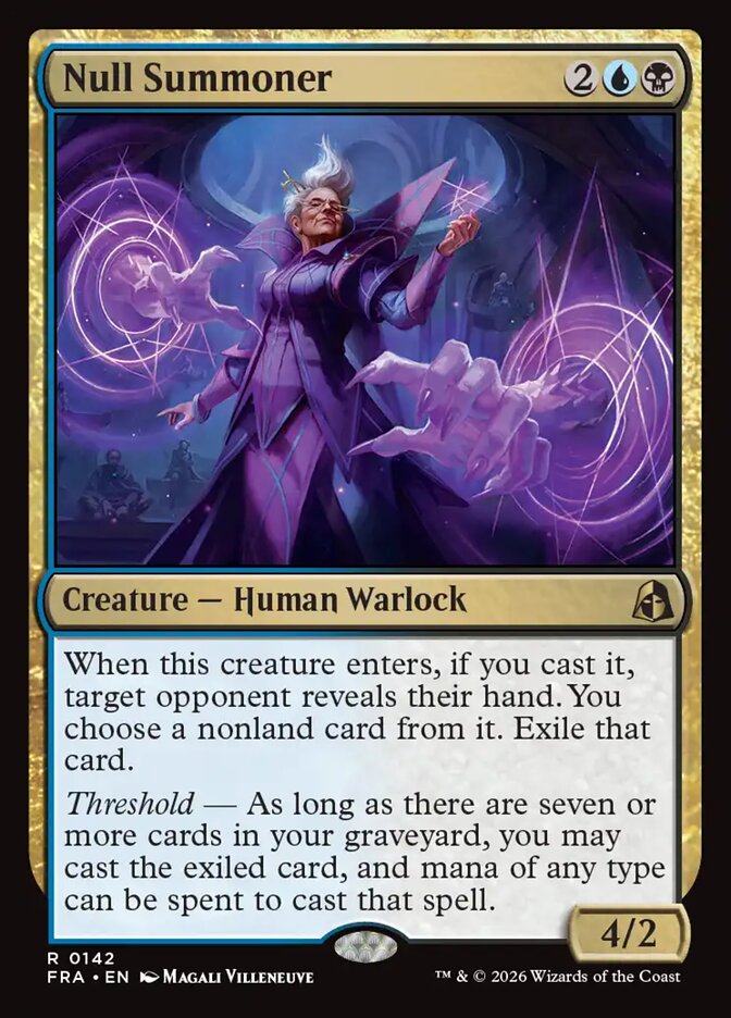 Null Summoner Foil