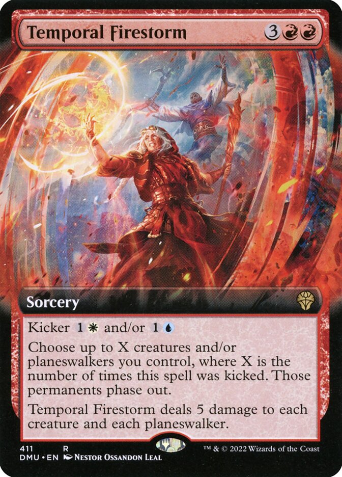 Temporal Firestorm Extended Art