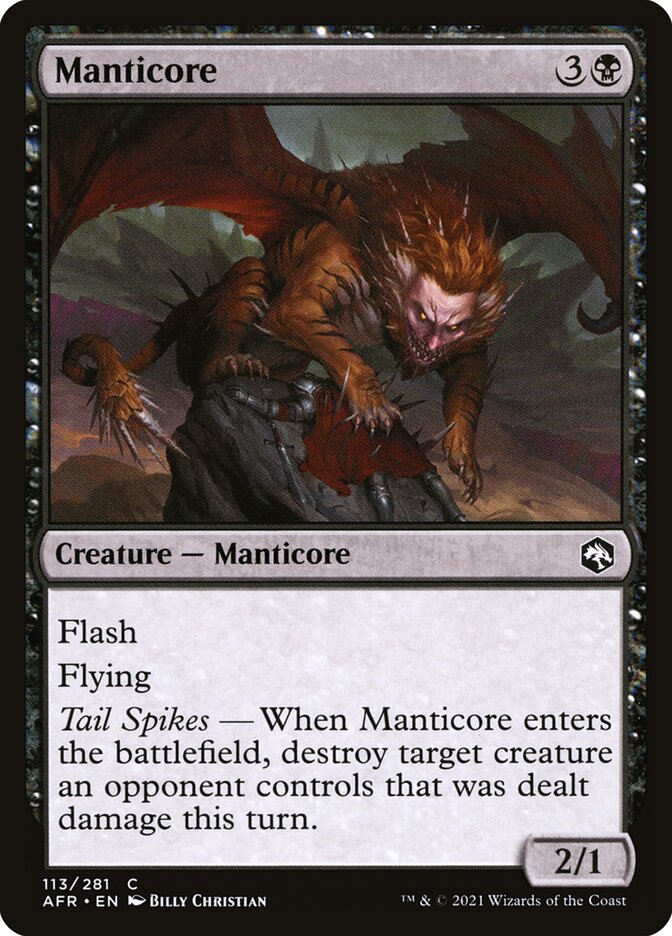 Manticore Foil