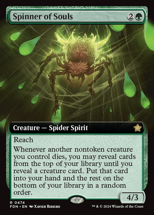 Spinner of Souls Extended Art Foil