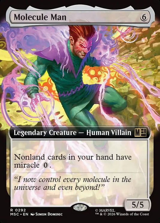 Molecule Man Extended Art