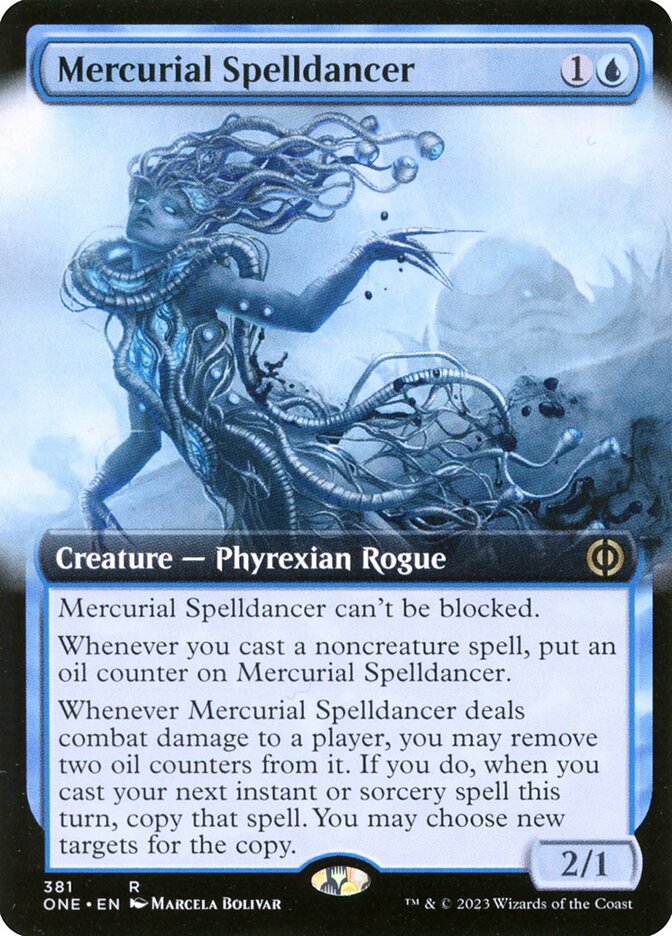 Mercurial Spelldancer Extended Art