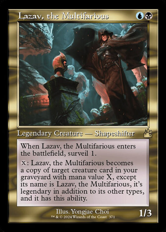 Lazav, the Multifarious Retro Frame