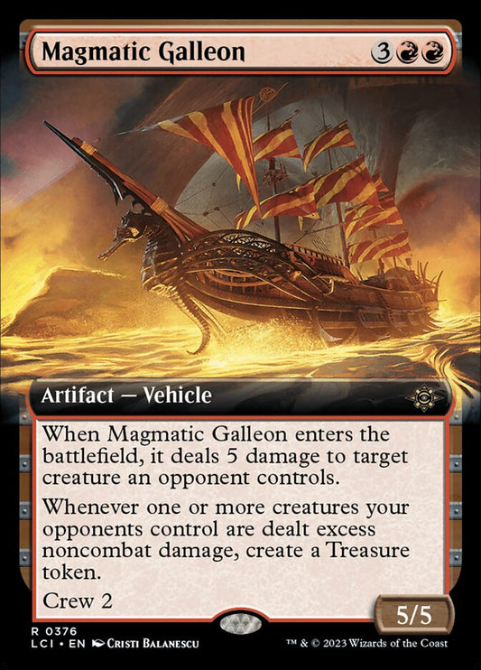 Magmatic Galleon Extended Art