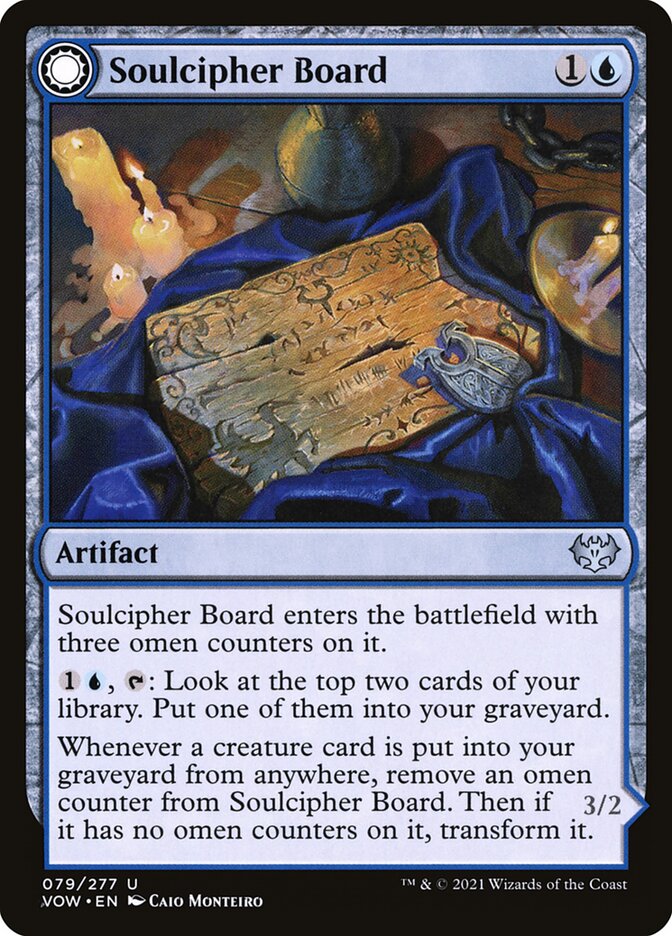 Soulcipher Board // Cipherbound Spirit Foil