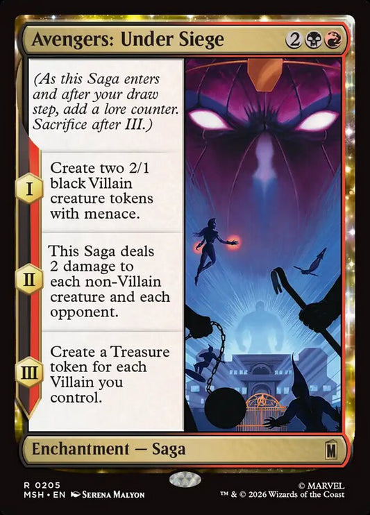 Avengers: Under Siege Foil
