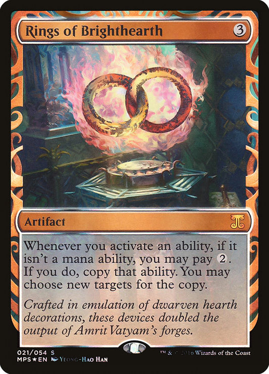 Rings of Brighthearth Foil Master Pieces: Kaladesh Inventions