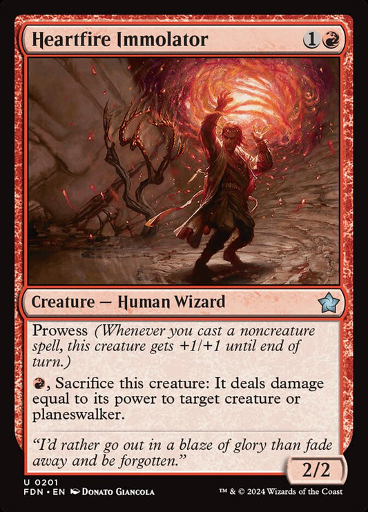 Heartfire Immolator Foil