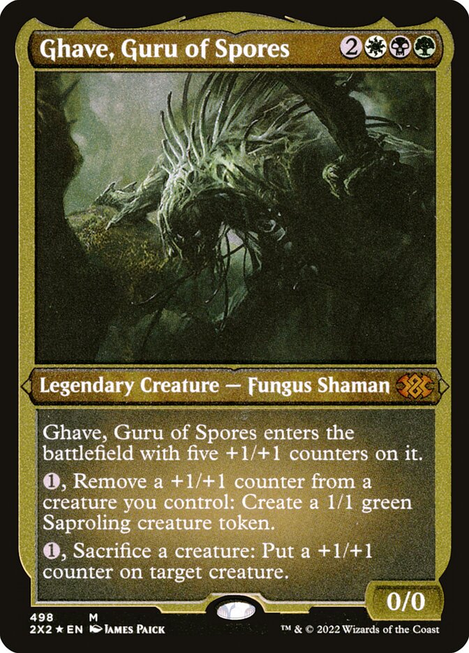 Ghave, Guru of Spores Etched Foil
