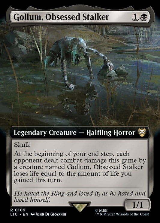 Gollum, Obsessed Stalker Extended Art
