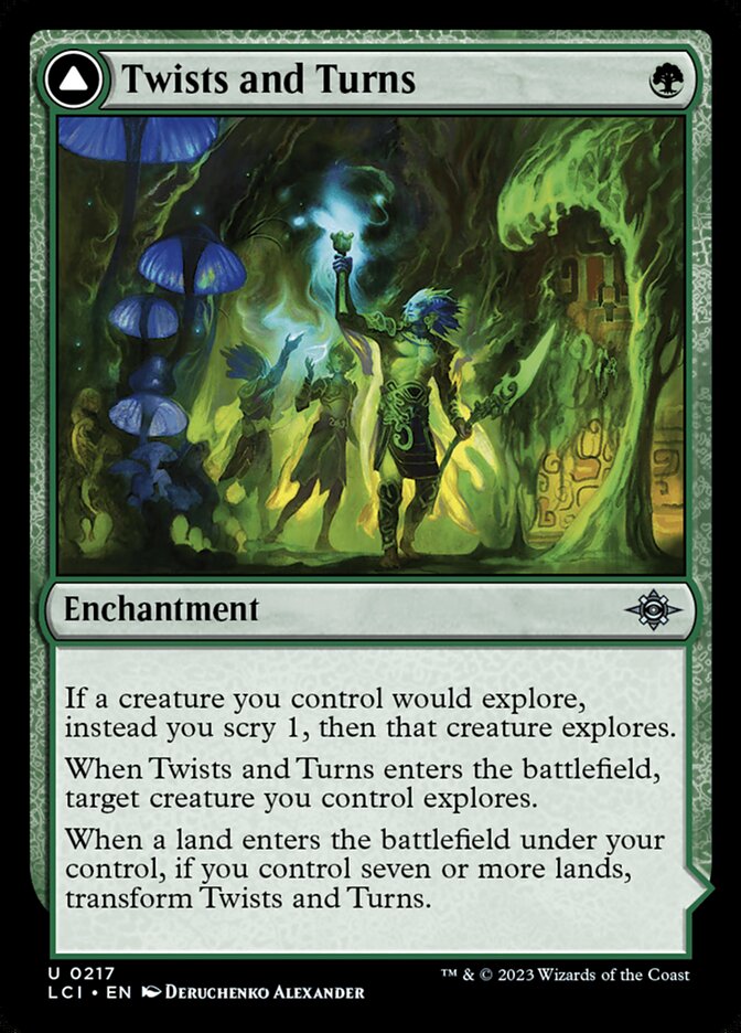 Twists and Turns // Mycoid Maze Foil