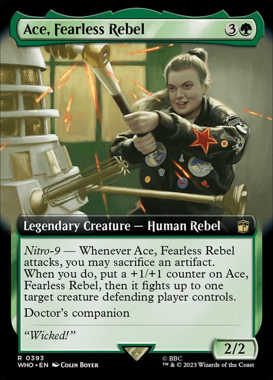 Ace, Fearless Rebel Extended Art Foil