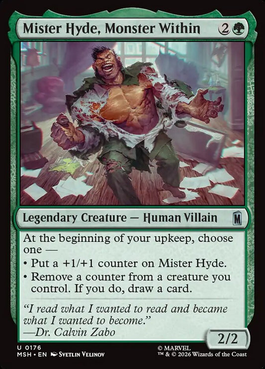 Mister Hyde, Monster Within Foil
