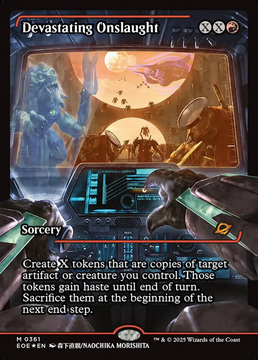 Devastating Onslaught Japan Showcase Foil